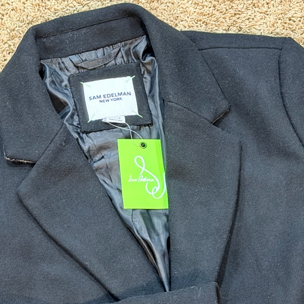 Sam Edelman, New York Mens Two Button Coat Medium MSRP $250 NWT
